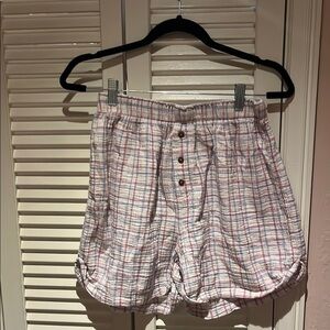 Free people intimately Women's seersucker boxer Shorts